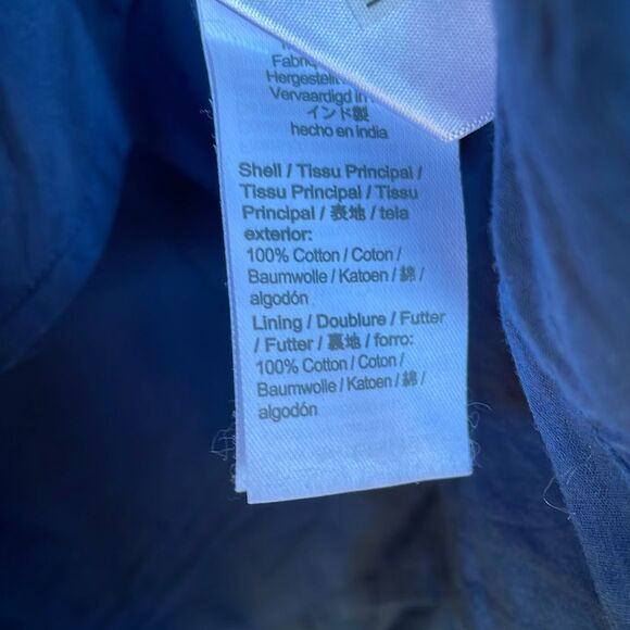 J. Crew Smocked puff-sleeve cotton poplin dress in budding branch print XS - Picture 5 of 9